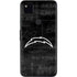 NFL Los Angeles Chargers Black & White Google Pixel 4a Skin
